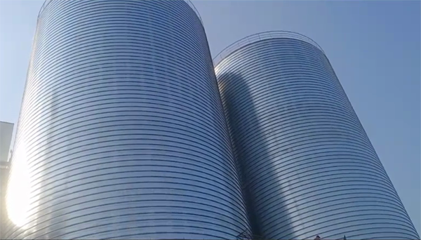 高昌2座混凝土高架卷板仓